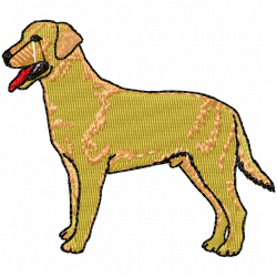 Dogs Embroidery Design 9